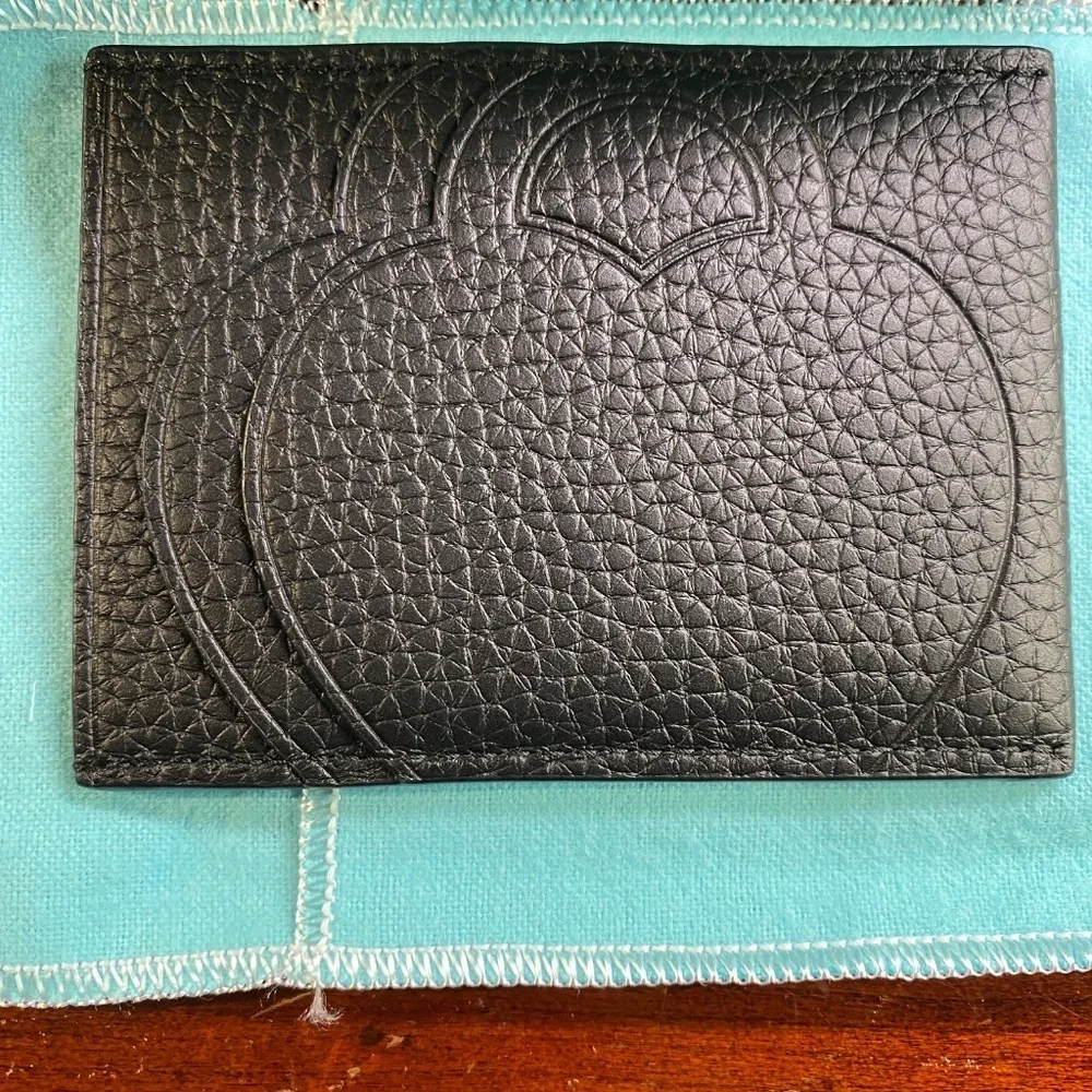 Tiffany & Co. Return to Tiffany Black Leather Card Case – New in Box